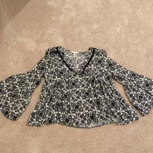 Flowy anthropologie blouse